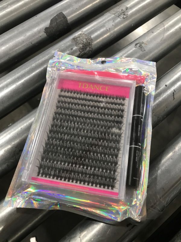 Photo 1 of TDANCE DIY Lash Extension Kit 280 PCS Cluster Lashes Kit with D Curl,9-16mm Mix Lash Clusters, Lash Bond and Seal, Lash Applicator for DIY Eyelash Extension Kit at Home(40D-0.07D-9-16MIX Kit)