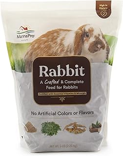 Photo 1 of Manna Pro Crafted & Complete Rabbit Food, 5-lb bag EXP-01/22/2025