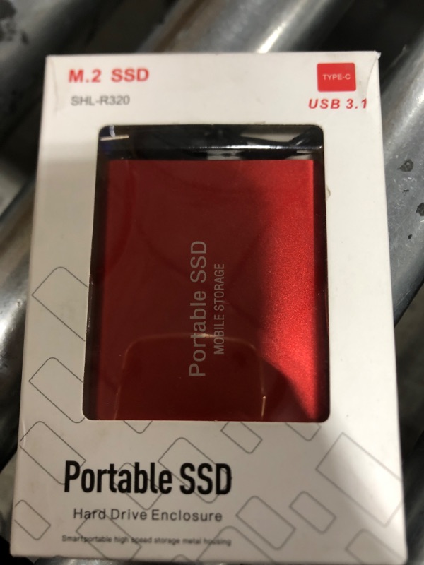 Photo 2 of Portable SSD 2TB USB/High-Capacity Type-C Interface Mobile Mini Hard Drive External Hard Drive for Computers/Smartphones
