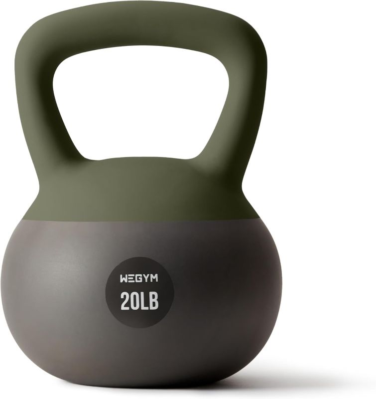 Photo 1 of Soft Kettlebells with Cushioned Impact-Resistant Base and Anti-Slip, Wide-Grip Handle for Home Workouts, Weightlifting, and Personal Training
