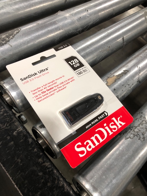 Photo 2 of SanDisk 128GB Ultra USB 3.0 Flash Drive - SDCZ48-128G-GAM46