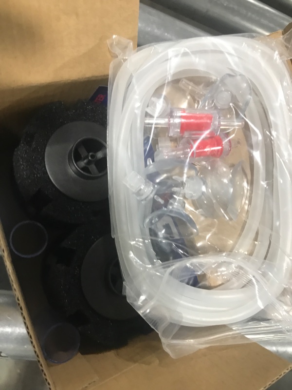 Photo 2 of ALEGI Aquarium Sponge Filter with Airline Tubing, Check Valves, Suction Cups for 10 Gallon Fish Tank, Betta, Nano, Shrimp, Fry, Biochemical Filter