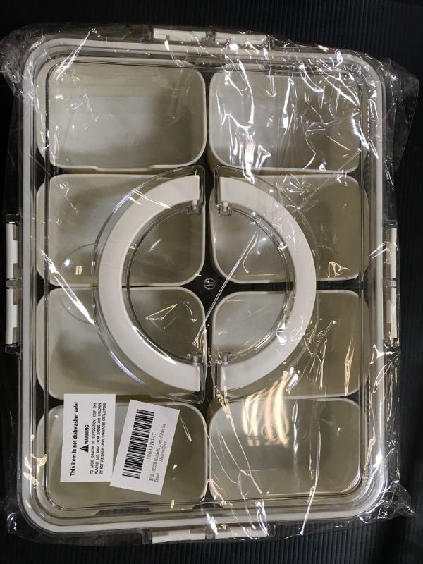 Snack Box Container Divided Serving Tray Charcuterie For Picnics