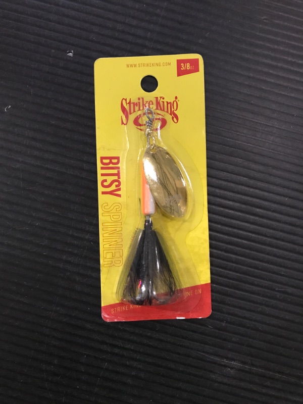 Photo 2 of Strike King Bitsy Spinner Fishing Lure, In-Line Spinner