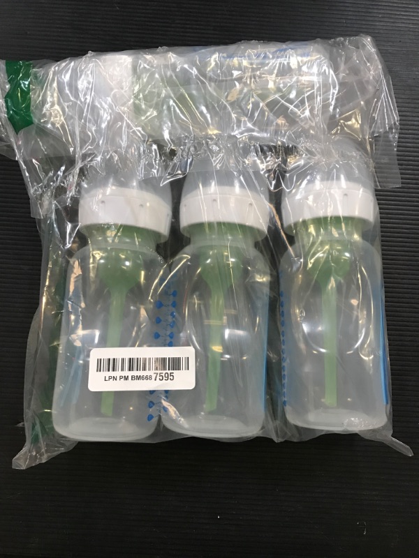 Photo 1 of Dr. Brown’s Natural Flow Anti-Colic Options+ Wide-Neck Baby Bottles 9 oz/270 mL, with Level 1 Slow Flow Nipple, 4 Pack, 0m+