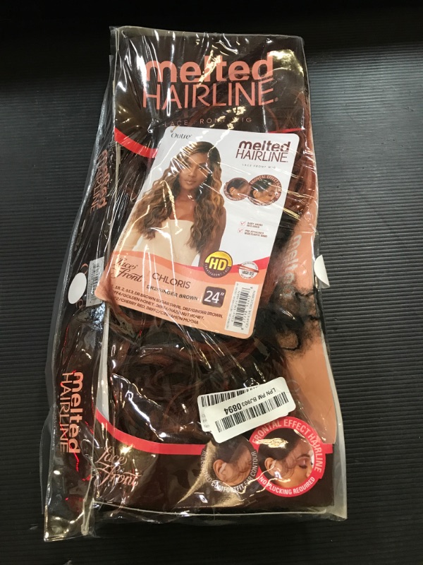 Outre Lace Front Wig Melted Hairline CHLORIS (DR2/GINGER BROWN) for