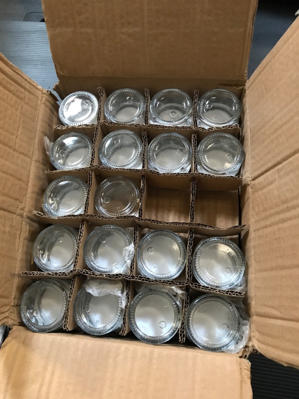 Photo 2 of 1oz Glass Jar with Lid, Hoa Kinh 38 Pack Clear Round Containers Cosmetic Glass Jars with Inner Liners and Black Lids Travel Jars for Storing Lip and Body Scrub, Lotion, Body Butter, Bath Salts, Liquid