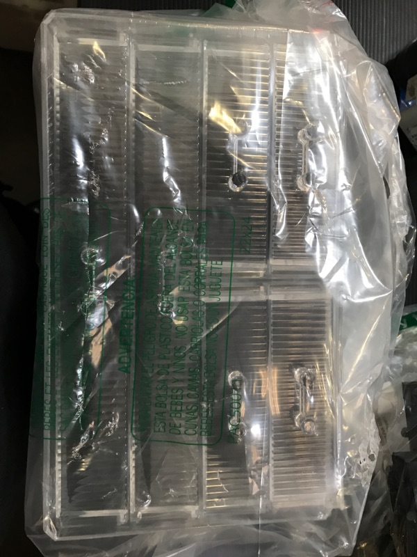 Photo 1 of ZHIAI Stackable Storage Drawers, Acrylic Bathroom Counter Organizer Clear Makeup Organizers for Vanity, Kitchen Cabinets, Bathroom, Undersink, Home Organization and Storage (6 Drawers, Pattern F)