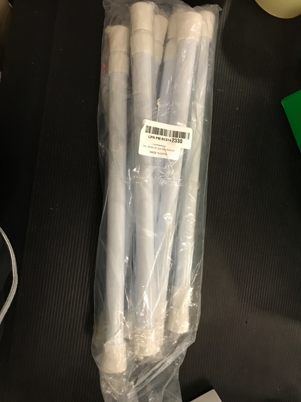 Photo 1 of Artoshin 6 Pack Window Security Bar Adjustable Sliding Lock Security Stick for Rubber Tips, Adjustable Sliding Glass Door Lock Bars 15.7''-27.5'' Window Safety Lock Bar (16" to 28"-6Pcs)