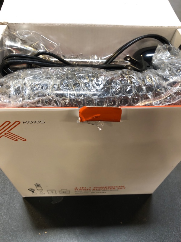 KOIOS Upgraded Immersion Blender Handheld, 1000W 12Speed 5 in 1 Hand