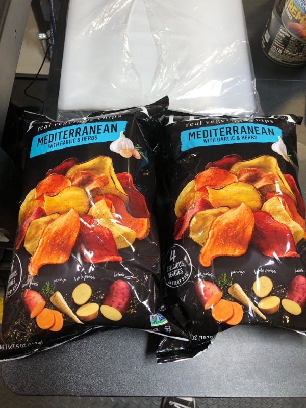 Photo 1 of 2 PCK Terra Mediterranean Vegetable Chips - Case of 12/5 oz EXP OCT 23 2024 