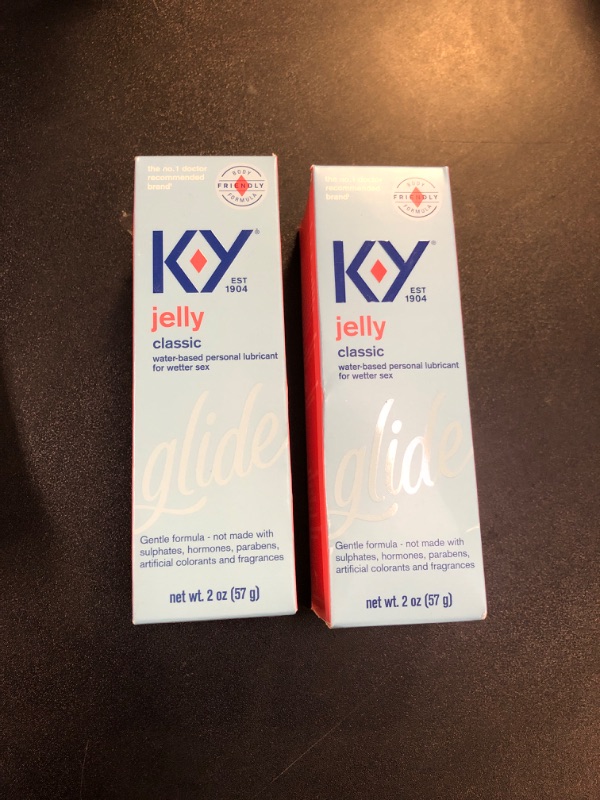 Photo 2 of 2 PCK K-Y Jelly Water-Based Personal Lube EXP 108/31/25