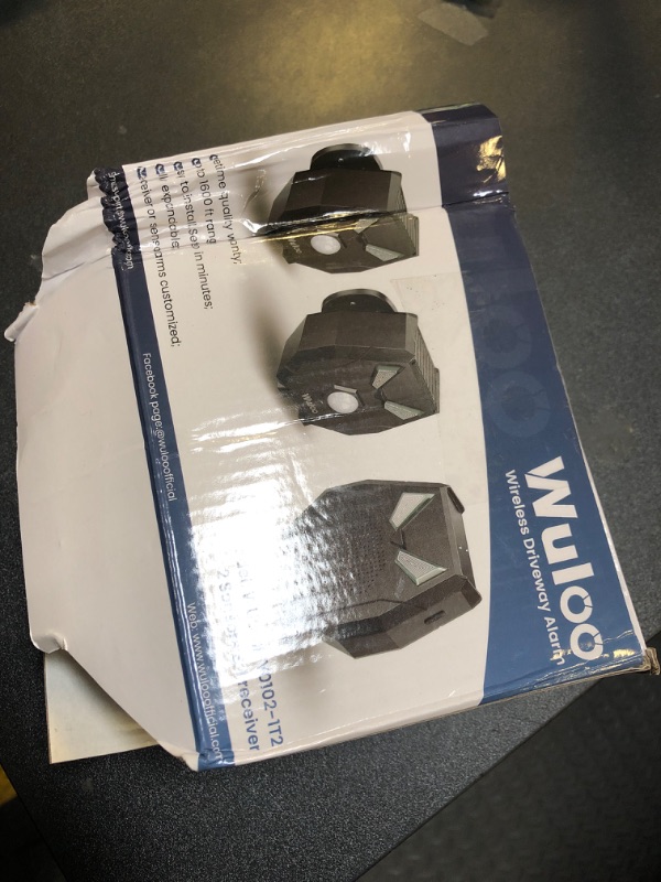 Photo 1 of Solar Driveway Alarm Wireless Outside Weatherproof 1/2 Mile Long Range, Outdoor Motion Sensor Detector Alarm Driveway Alert System with Rechargeable Battery/Expandable (2 Sensors &1 Receiver Set)