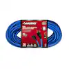 Photo 1 of 50 ft. 14/3 Medium Duty Cold Weather Indoor/Outdoor Extension Cord, Blue
