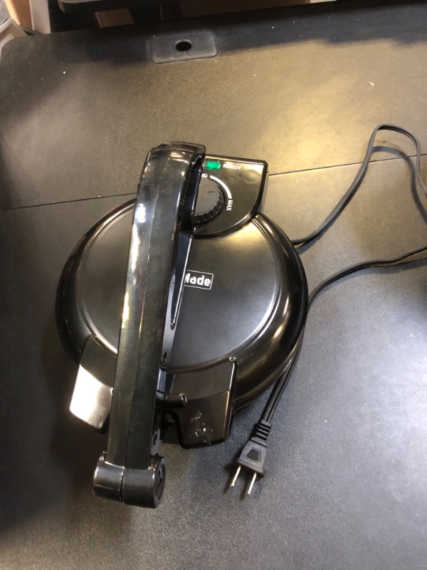 Photo 1 of FineMade Compact Roti Maker, 8'' Electric Tortilla Maker Machine, Maquina Para Hacer Tortillas, Electric Tortilla Press, Prensa Para Tortillas, Crepe Maker, Recipe Included, Black