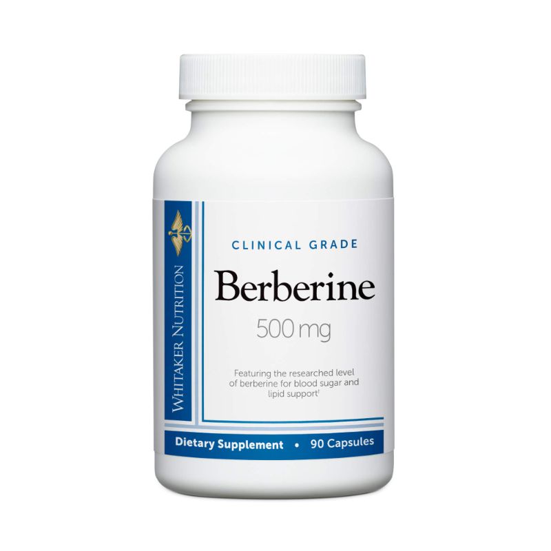 Photo 1 of Clinical Grade Berberine 500 Mg 90 Capsules Whitaker Nutrition (EXP 08/25)