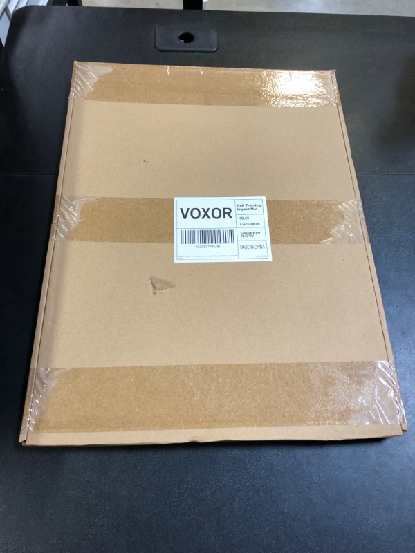 Photo 3 of Voxor Golf Swing Training Mat, 13"x17" Premium Golf Practice Mat for Swing Detection, Professional Golf Impact Mat with Integrated Ball-Tray, Heavy Duty Non-Slip Rubber Bottom, for Indoor Practice