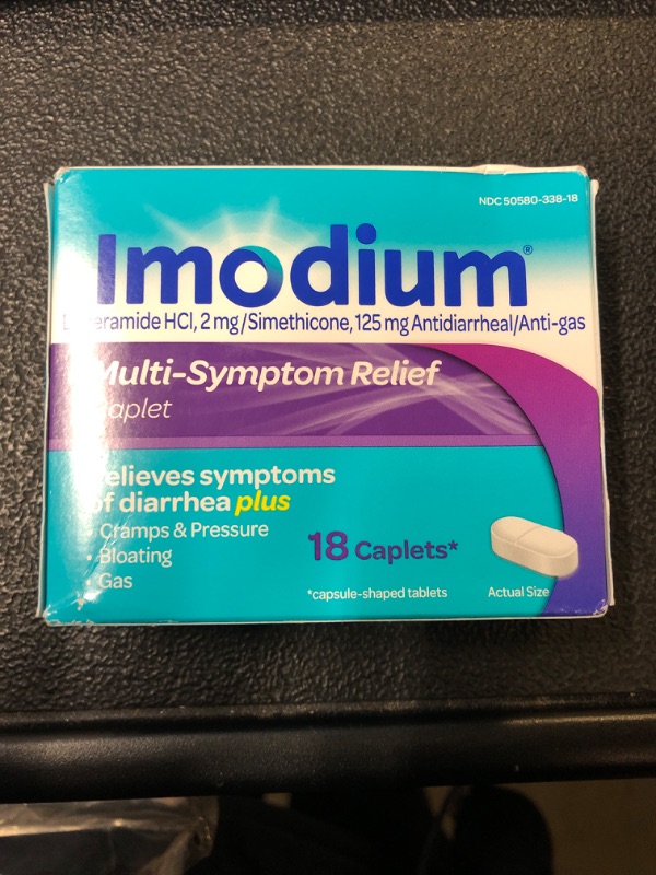 Photo 3 of Multi-Symptom Relief Anti-Diarrheal Medicine Caplets (EXP DEC2025)