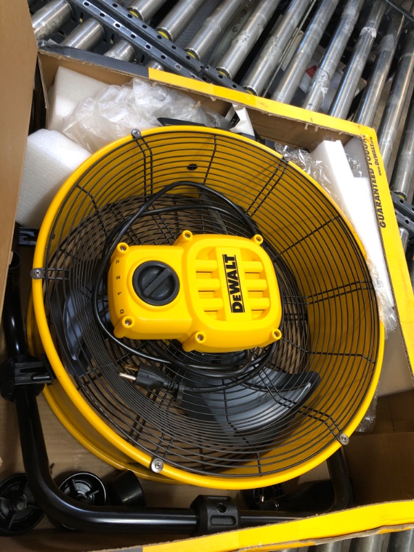 DEWALT DXF1840 Floor Fan, Industrial Fan, 18 Inch High Velocity Fan
