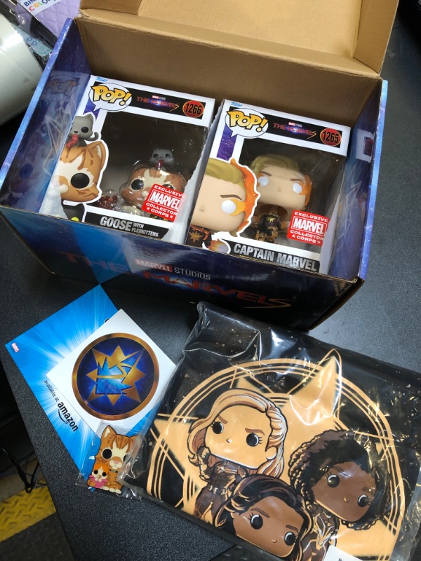 Photo 2 of Funko Marvel Collector Corp Subscription Box: The Marvels - XL