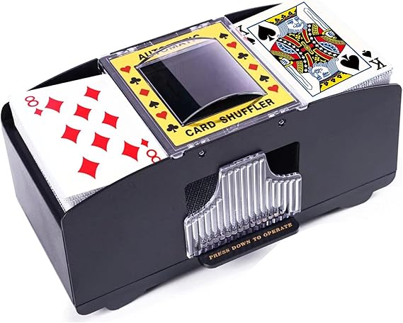 Photo 1 of Automatic Card Shuffler, Battery Operated Card Dealer Machine, Electric Casino Card Shuffler for UNO, Blackjack, Texas Hold'em, Home Card Games