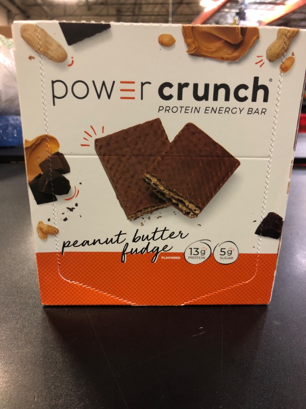 Photo 2 of BioNutritional Research Group Power Crunch Protein Energy Bar Peanut Butter Fudge 12 Bar(S)