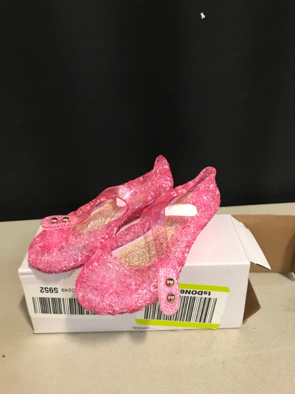 Photo 1 of size 6 toddler - Flats Mary Jane Dance Party Cosplay Shoes, Snow Queen Princess Sandals for Little GirlsToddler, Birthday, Christmas