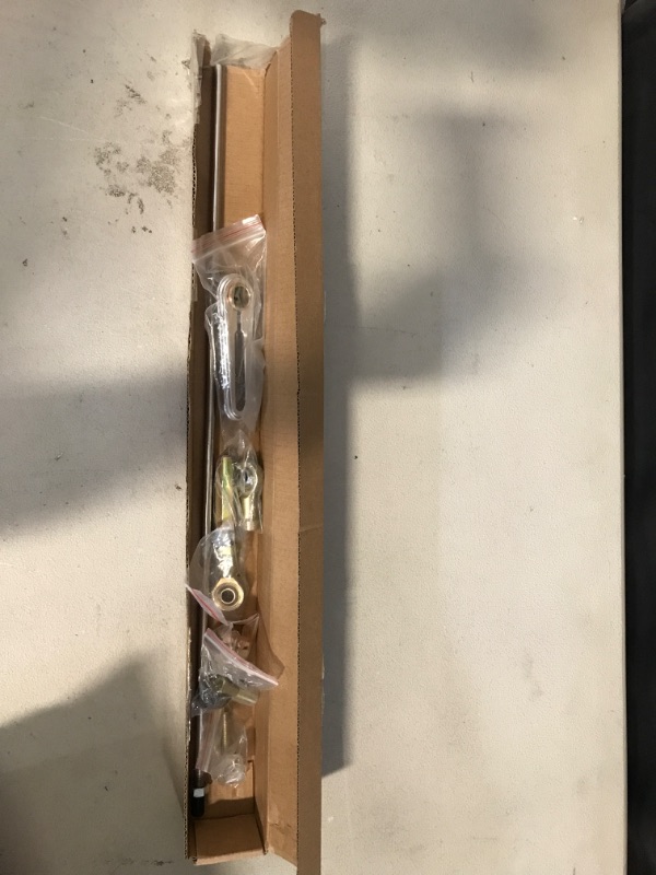 Photo 1 of ACA-1800 Adjustable Column Shift Linkage Kit Compatible with GM TH-200 TH-350 TH-400 4L60 4L60E 4L80E 200-4R 700-R4 Transmission? 21" Stainless Steel Rod