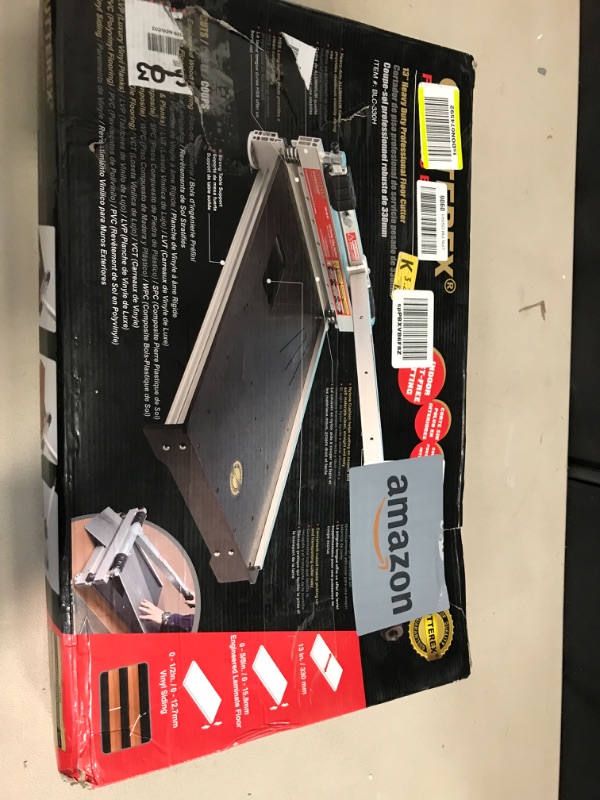 Photo 1 of 13" Professional Floor Cutter - No Dust, No Noise, No Electricity Multi-Angle Cuts for Laminate, Vinyl, Wood & More, Pro. ALU Long Leverage Handle, Longlife HSS Blade, Safe & Easy to Use!