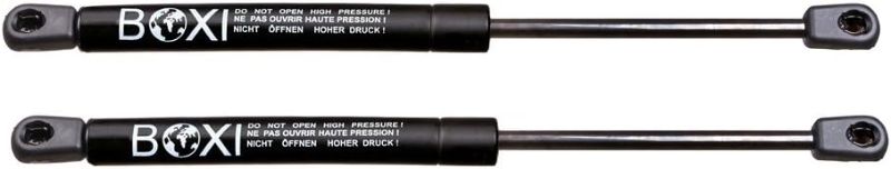 Photo 1 of BOXI 2pcs Gas Charged Universal Lift Supports Struts Shocks Springs Dampers Extended Length 18.50 inches, Compressed Length 11.25 inches, 30 lbs Force, 10mm Ball Socket 6932