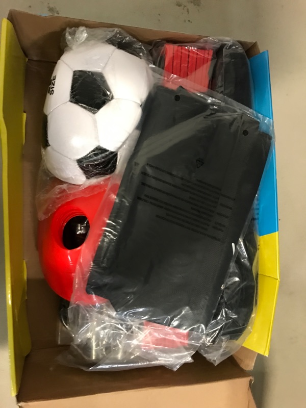 Photo 1 of Kids Soccer Goals for Backyard Set, 2 of 6x4 ft Portable Pop Up Soccer Goal Training Equipment, Soccer Net with Soccer Ball, Ladder, Cones, Soccer Set for Youth Toddler Games, Sports