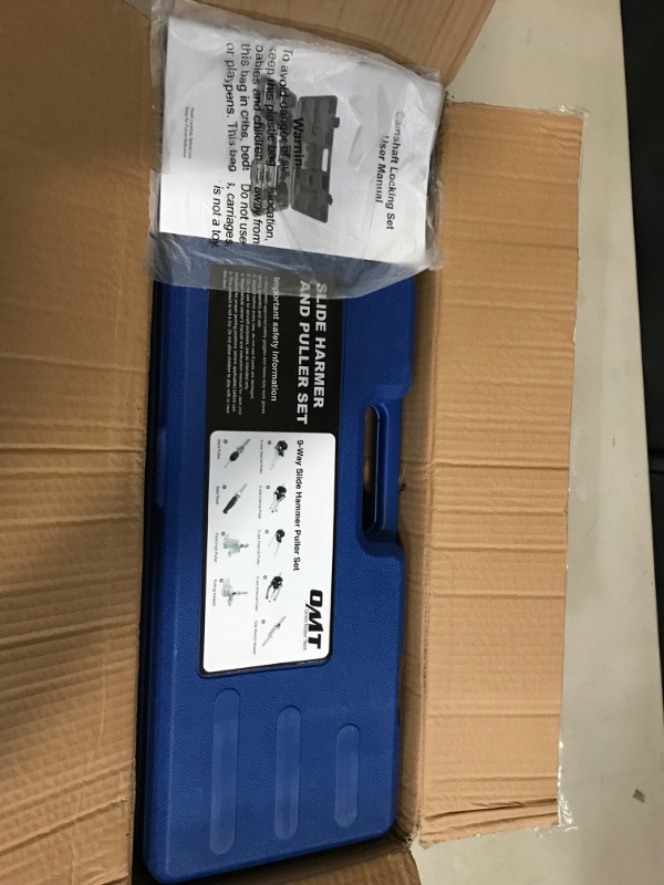 Photo 1 of Orion Motor Tech 9-Way Slide Hammer Puller Set, Front Wheel Hub Bearing Remover & Rear Wheel Axle Hub Dent Shaft Puller Tool Kit