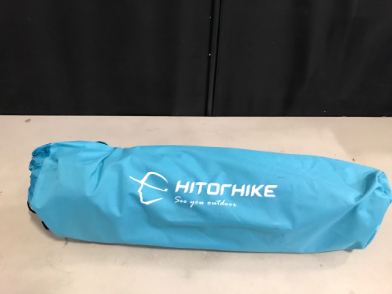 Photo 1 of HITORHIKE Low Sling Beach Camping Concert Folding Chair with Armrests and Breathable Nylon Mesh Back Compact and Sturdy Chair