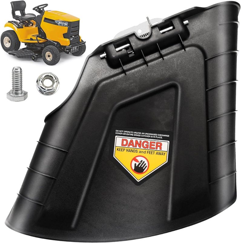 Photo 1 of 631-04354C Side Discharge Deflector Chute for MTD Cub Cadet RZT LX XT1 XT2 42 46 Mower Replaces 631-04354, 631-04354A, 631-04354B, 731-07020, 731-07020B, 931-06354