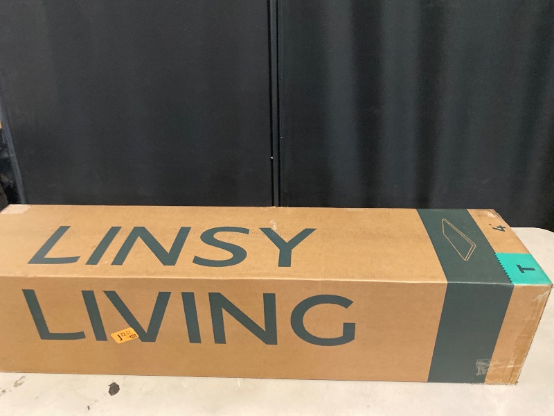 Photo 1 of LINSY LIVING 4 Inches Twin Memory Foam Mattress Topper, Cooling Gel-Infused Swirl Memory Foam, Soft Bed Topper with Tencel™ Cover, CertiPUR-US and Oeko-TEX Certified, 74" L * 38" W * 4" H