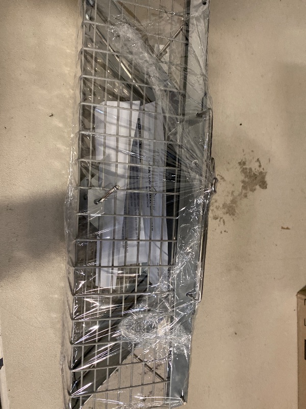 Photo 1 of HOMESTEAD Live Rat Trap Indoor/Outside - Have A Heart Squirrel Trap, for Chipmunk, Small Rabbits, Weasel and Similar-Size Rodents, 18"x5"x5", 2 Doors, Fully Assembled