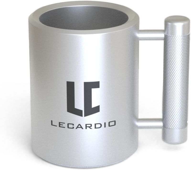 Photo 1 of Heavy Mug 22LB 13 oz - Beer Cup | Fitness Water Cup | Durable Weightlifting Plate Design | Gym, Workout, and Beer Enthusiast Gift