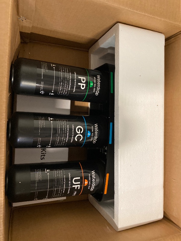 Photo 1 of Under Sink Alkaline Water Filter, 9-Layer Water Filter System Reduces Heavy Metals, Chlorine, Sediment, Improves pH and Taste, Remineralization, NSF Certified Sink