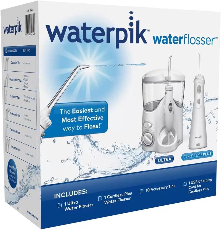 Photo 1 of Waterpik Ultra Plus & Boost Tip Combo Pack