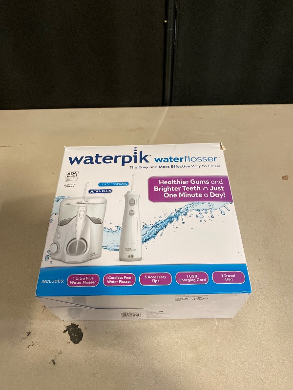 Photo 1 of Waterpik Ultra Plus & Boost Tip Combo Pack