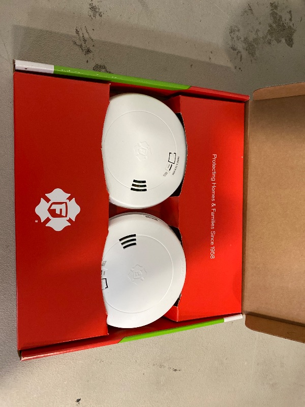 Photo 1 of First Alert Precision Detection Talking Wireless Smoke/CO Alarm, 2-pack