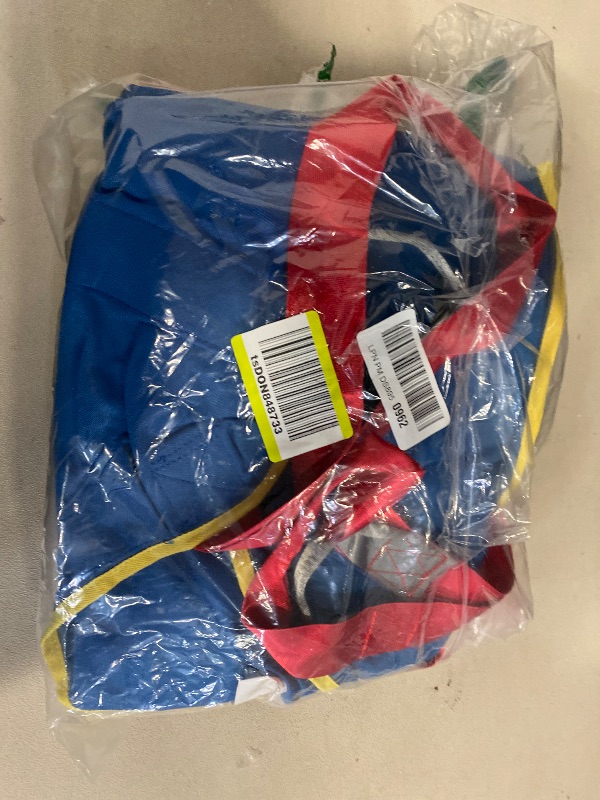 Photo 1 of Full Body Patient Lift Sling, Head and Back Support, Toileting Transfer Slings, Split Legs with Commode Opening, 5 Handles, 6 Straps, Lifting Sling Medium Compatible with Various of Lifts
