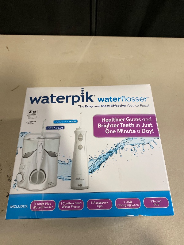 Photo 1 of Waterpik Ultra Plus & Boost Tip Combo Pack