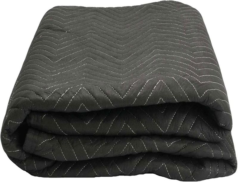 Photo 1 of US Cargo Control 95 lb/Dozen, Machine Washable 80"x72" Large Heavy Duty Moving Blanket, MBSUPREME95 Supreme Mover