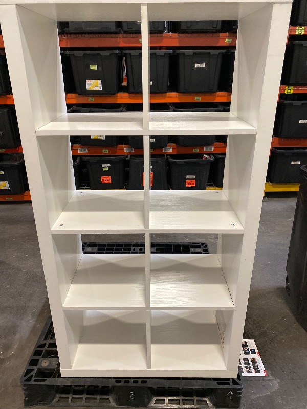Photo 1 of ClosetMaid 8 Cube Storage Shelving Unit, White