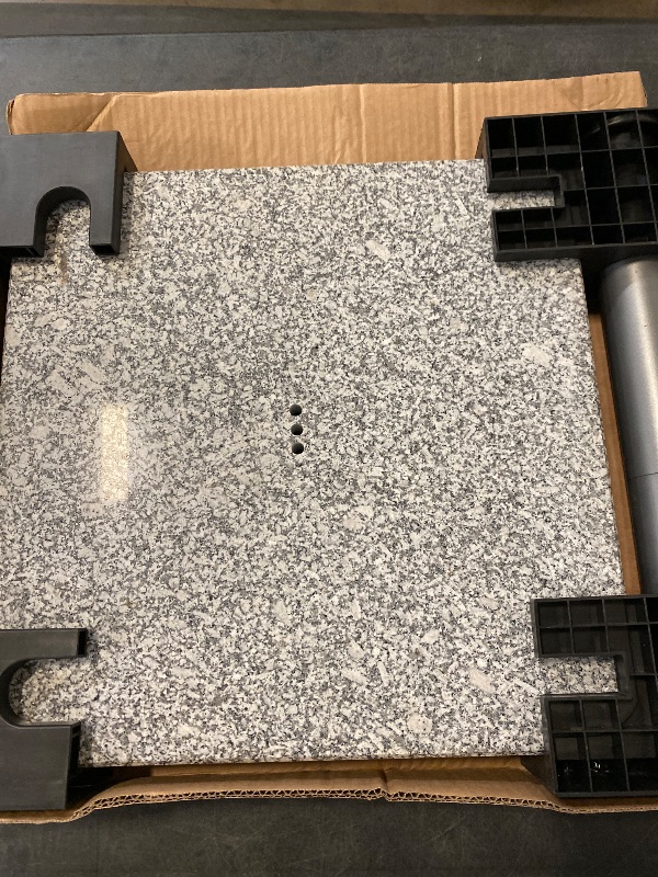 Photo 1 of SunVilla Pembrooke 59.5 lb. Granite Umbrella Base