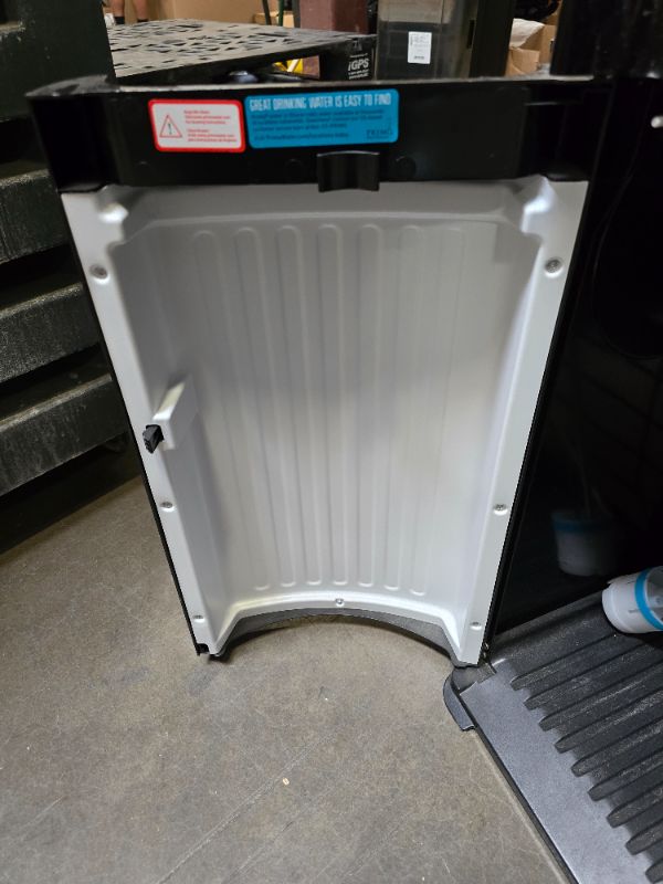 Photo 1 of Primo Bottom Loading Water Dispenser, 3 Temp (Hot-Cool-Cold) Water Dispenser for 5 Gallon Bottle w/Child-Resistant Safety Feature [Bright Stainless Door]