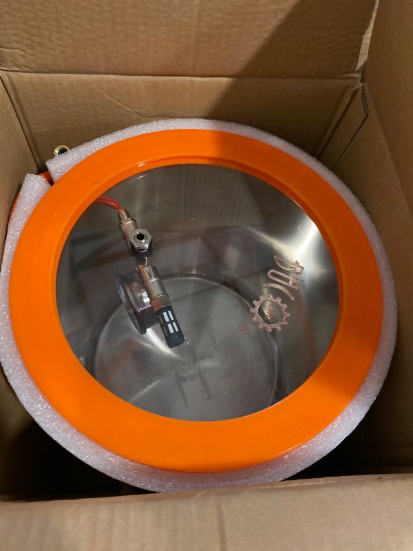 Photo 1 of BACOENG 3 Gallon Vacuum Chamber Kit with 3.6 CFM 1 Stage Vacuum Pump HVAC