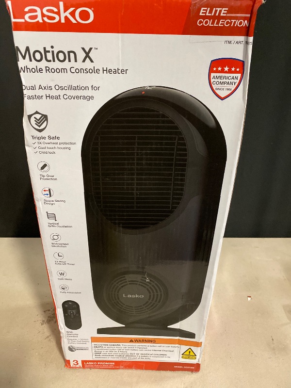 Photo 1 of Lasko CC27350 Motion X Whole Room Heater
