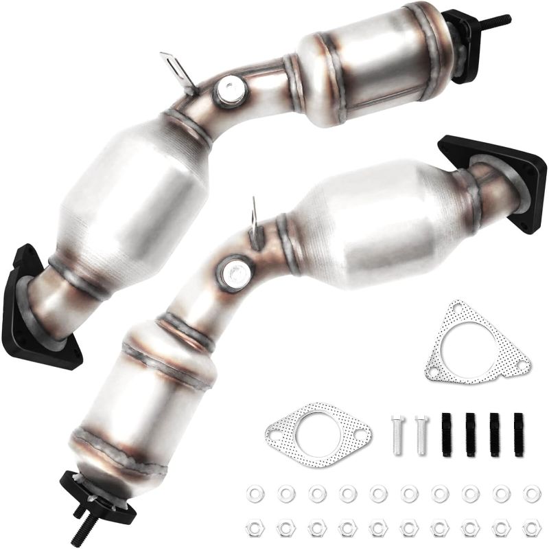 Photo 1 of Front Catalytic Converter Compatible with 2003 2004 3005 2006 2007 G35, Nissan 350Z, 2003-2008 Infiniti FX35, 2006-2008 M35 V6 3.5L, Direct-fit(EPA Compliant)